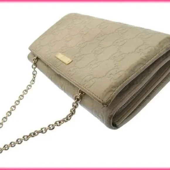 GUCCI Purse Light beige x gold Women Authentic secondhand - Picture 3 of 7